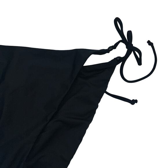 New NWT J. Crew Black Beaded Cheeky Side Tie Bikini Swim Bathing Suit Bottom XL - Picture 3 of 8